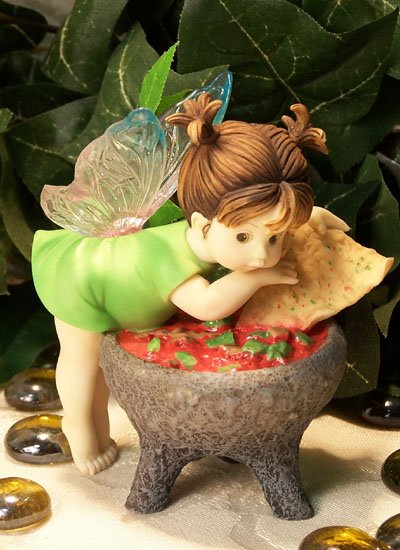 Kitchen Fairy with Salsa