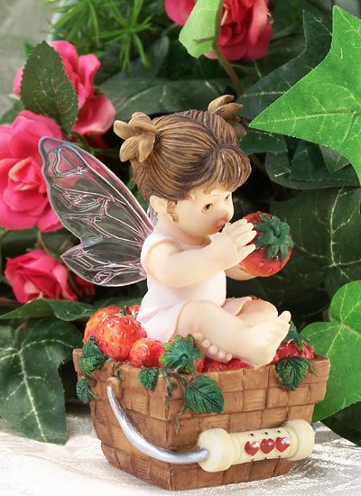 Kitchen Fairy With Strawberry