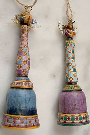 Jim Shore Set of 2 Angel Bells