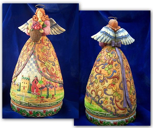 Jim Shore Heartwood Creek Angel Fall Boquet