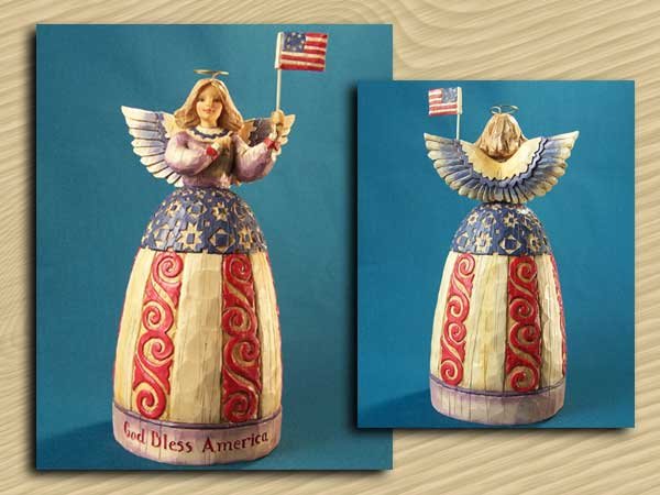 Jim Shore Patriotic Angel