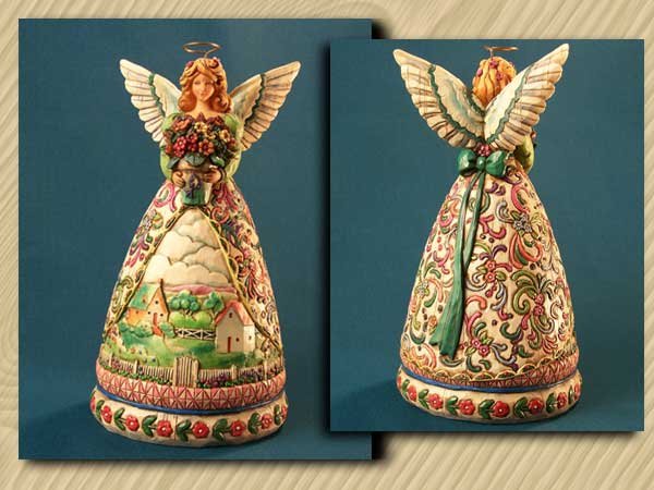 Jim Shore Heartwood Creek Spring Angel