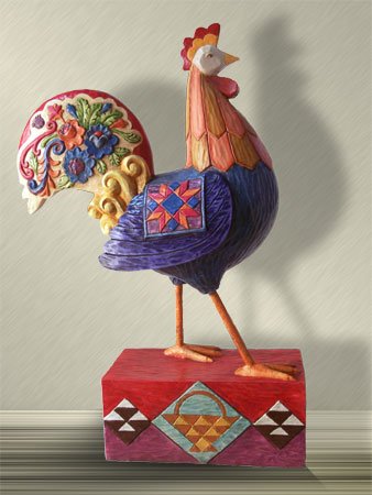 Jim Shore Rooster Large