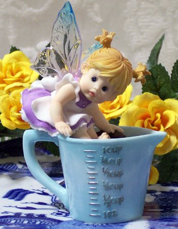 Kitchen Fairy Cup Of Chocolate Chips