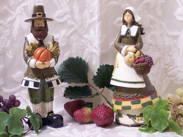 Harvest Collection Pilgrim Couple