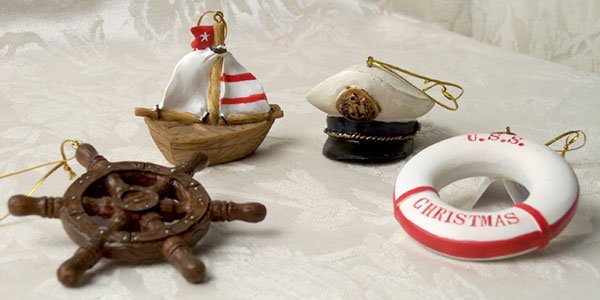Nauticle Christmas Ornaments