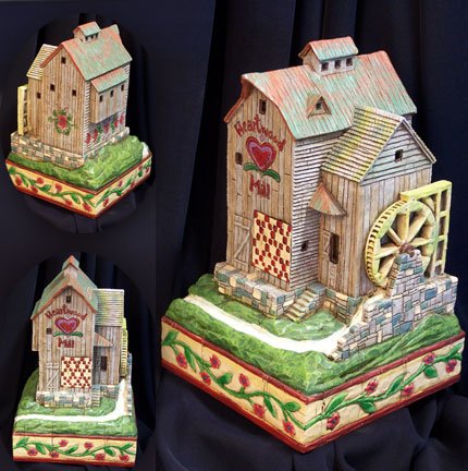 Jim Shore Village Mill Village Figure