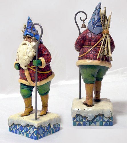 Jim Shore Santa Danish Chistmas Traveler