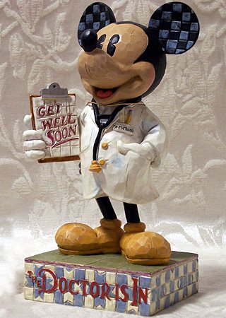 Jim Shore Disney Showcase Dr. Mickey Mouse