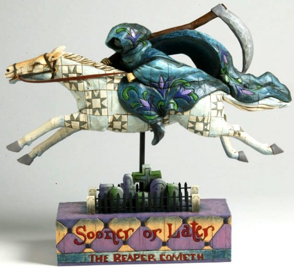 Jim Shore Reaper on Horse