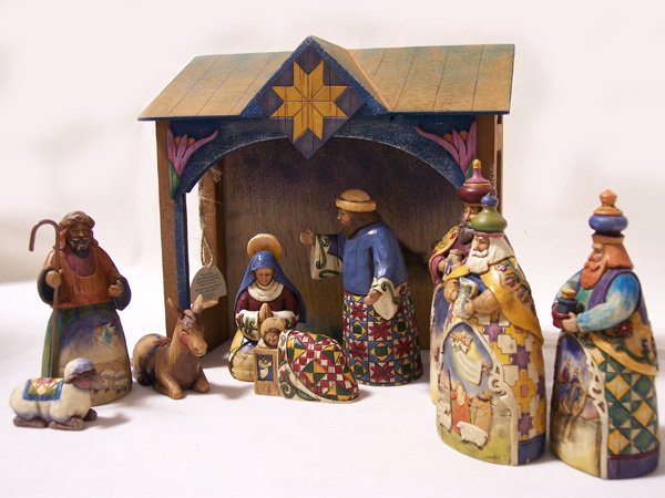 Jim Shore 10 Piece Nativity Set