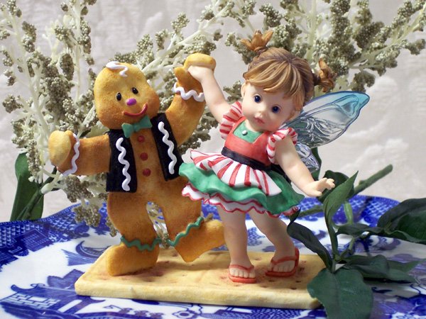 Kitchen Fairy with Ginger Bread Man