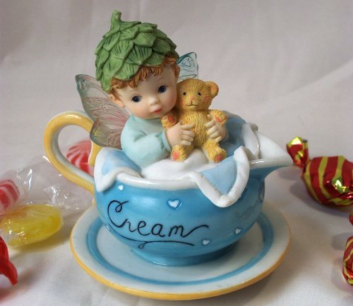 Kitchen Fairy Baby Boy in Creamer
