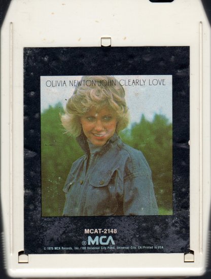 Olivia Newton John Clearly Love 1975 Mca 8 Track Tape 