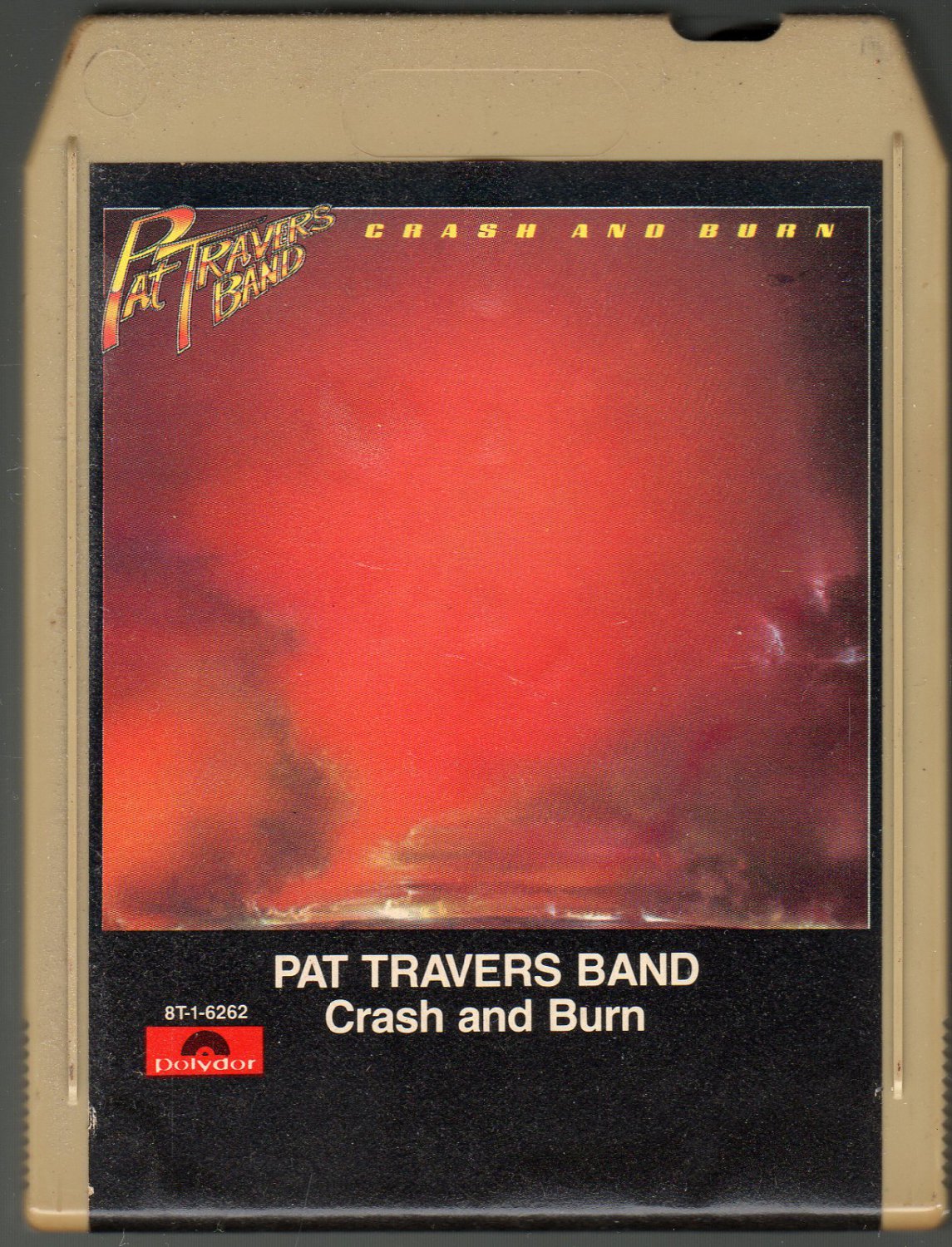 Pat Travers Band Crash and Burn 1980 POLYDOR A48 8track tape
