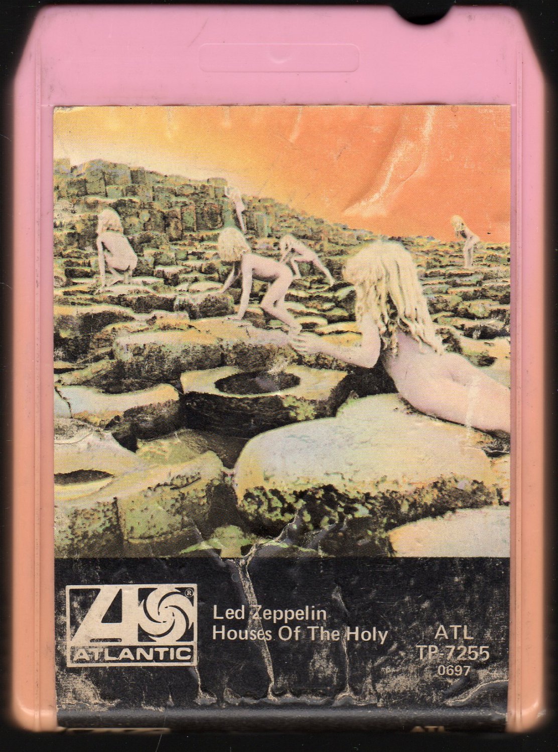 Led Zeppelin Houses Of The Holy 1973 ATLANTIC SOLD 8track tape Led Zeppelin Houses Of The Holy 1973 ATLANTIC SOLD 8track tape