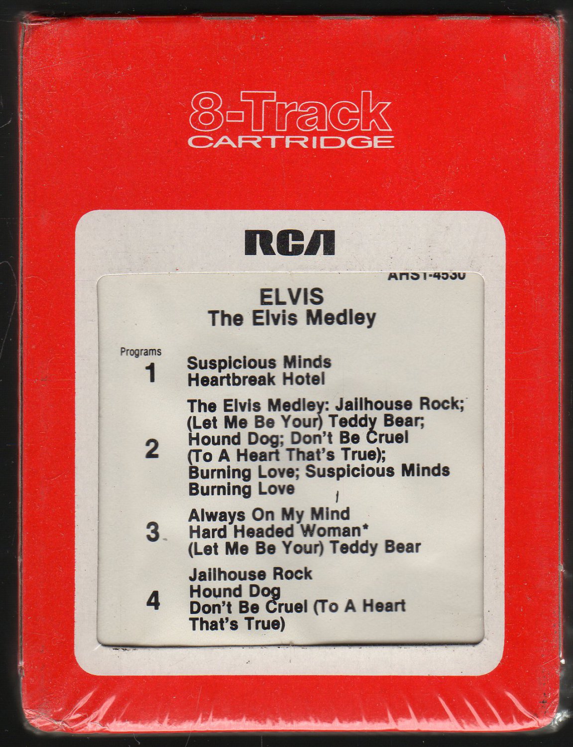 Elvis Presley The Elvis Medley 1982 RCA Sealed A10 8 Track Tape