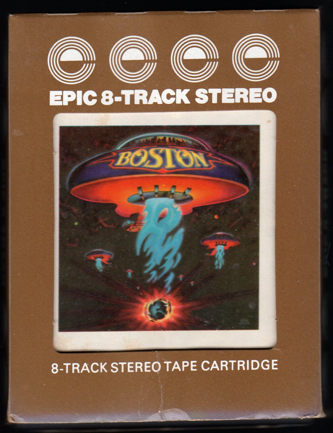 Boston Boston 1976 Debut EPIC A17B 8TRACK TAPE
