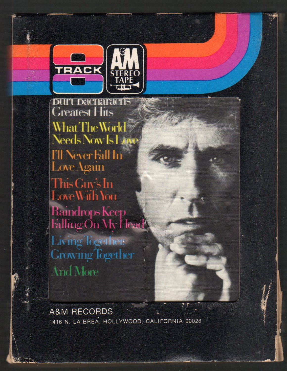 burt-bacharach-greatest-hits-1973-a-m-a18c-8-track-tape