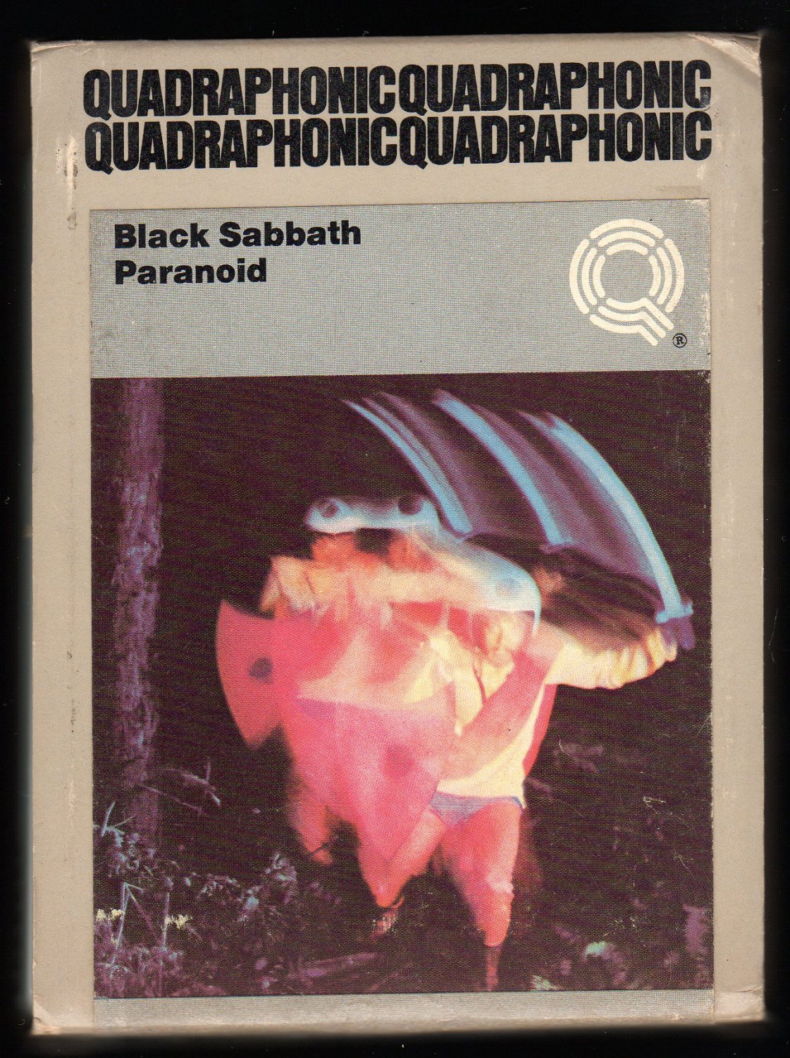 Black Sabbath Paranoid 1970 WB Quadraphonic A53 8 TRACK TAPE