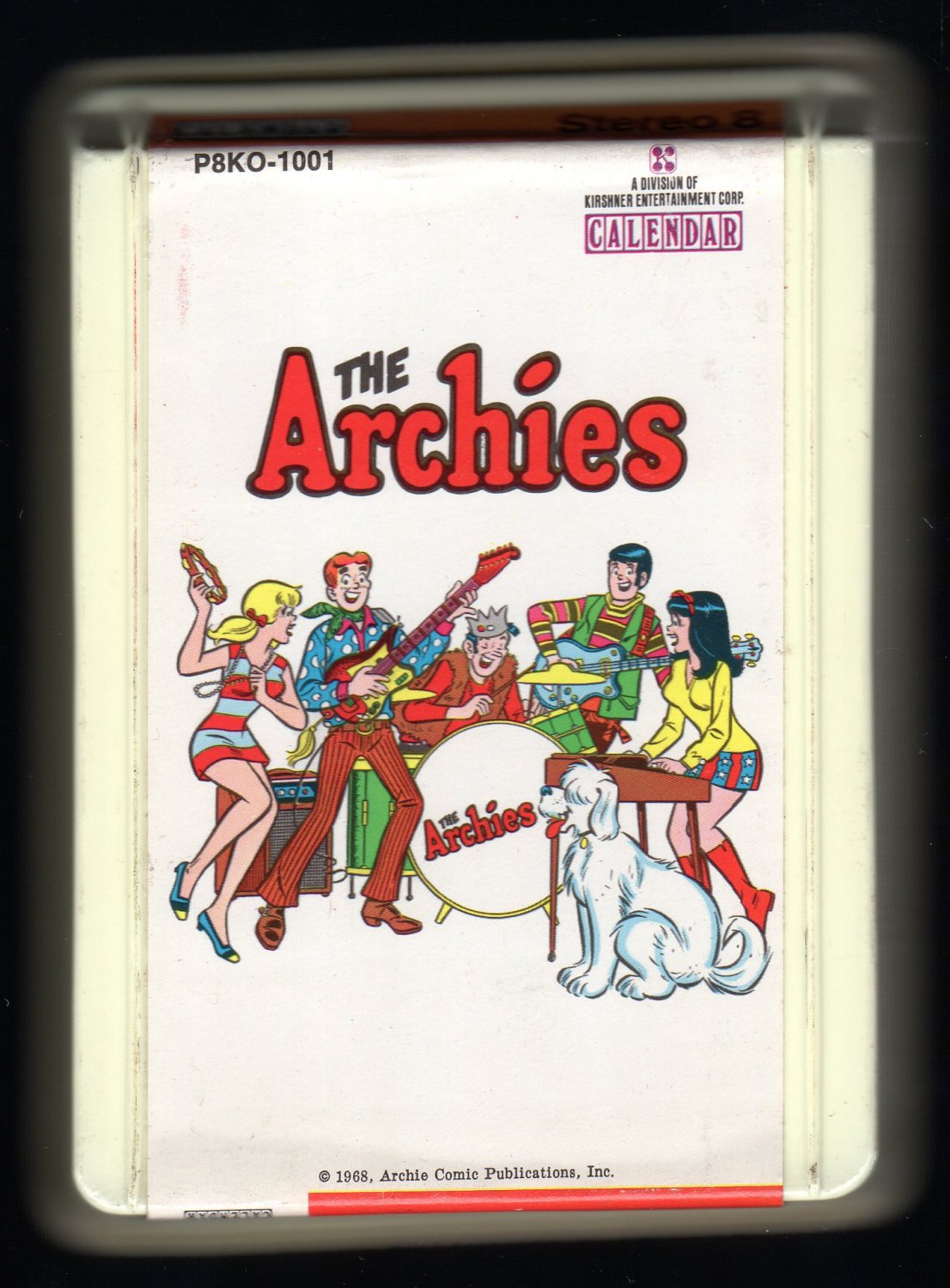 The Archies - The Archies 1968 Debut KIRSHNER CALENDAR RARE Egg Shell