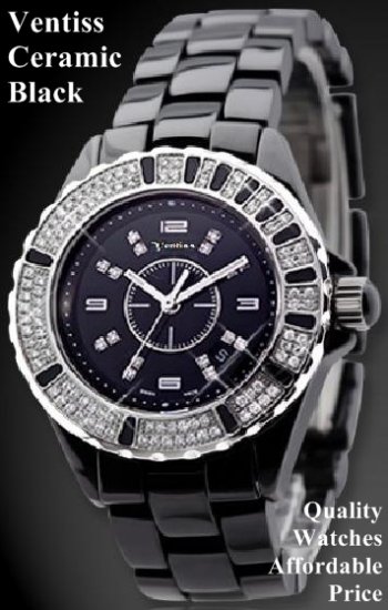 Ventiss Ceramic Black (For specs, price, and availability, please contact watch99.ecrater@gmail.com)