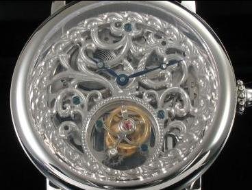 Fiber - Tourbillon Carved Hand Winder (FB8002-TB-02)