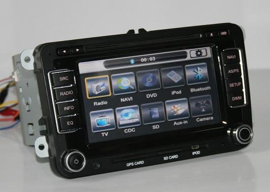 VW GOLF JETTA PASSAT EOS GPS DVD BT TV MFD2 MFD3 IPOD