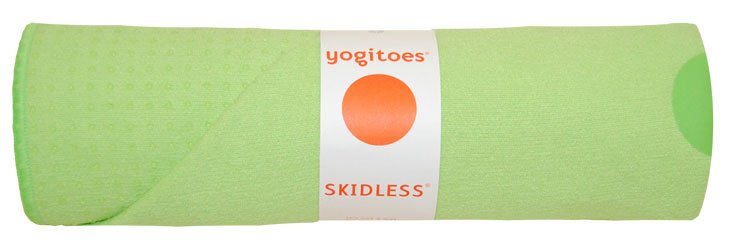 YOGITOES Skidless Yoga Mat Towel Tropical Kiwi