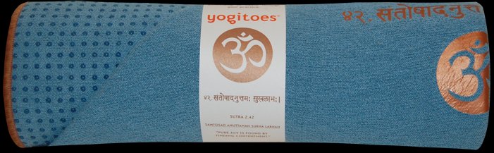 YOGITOES Skidless Yoga Mat Towel Sutra Bay