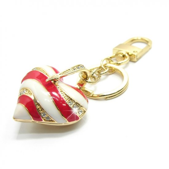 Keychain -- Fashion Bag 'Sweet Heart" Charms