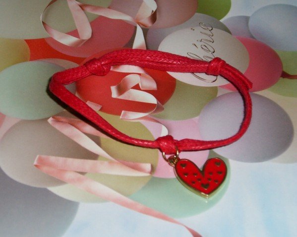 Real Heart Lucky Bracelets (Hand-Made)