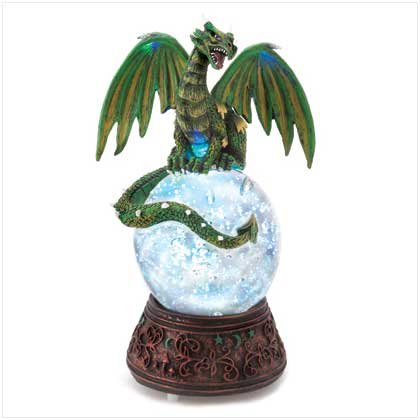 Dragon Sphere Water Globe #13253