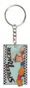 SPEED RACER-SPEED IN CAR ENAMEL KEYCHAIN