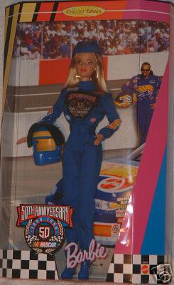 BARBIE - NASCAR 50 th ANNIVERSARY