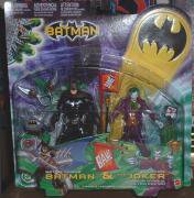 BATMAN BATTLE ARMOR & JOKER QUICK FIRE SETof (2) ACTION FIGURES