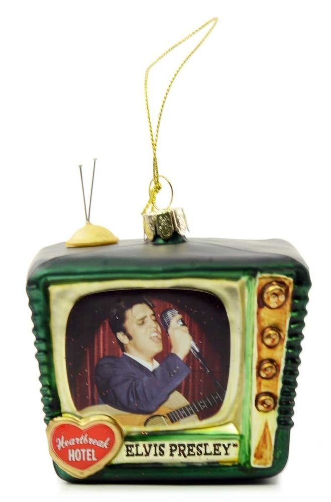 ELVIS PRESLEY HEARTBREAK HOTEL TV ORNAMENT