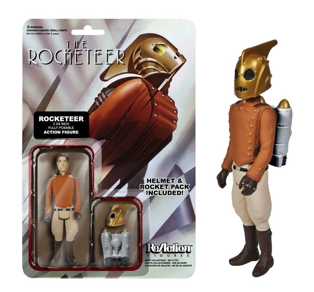 ROCKETEER REACTION RETRO LOOK 3 3/4" FIGURE
