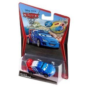 CARS 2 - Raoul Caroule 1:55 SCALE PULL BACK CAR