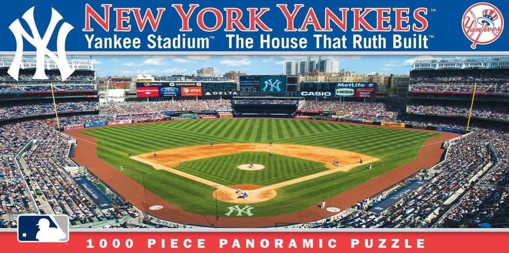 NEW YORK YANKEES 1000 PIECE PANORAMIC PUZZLE