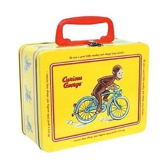Curious George Tin Keepsake Box with Latch by Schylling
