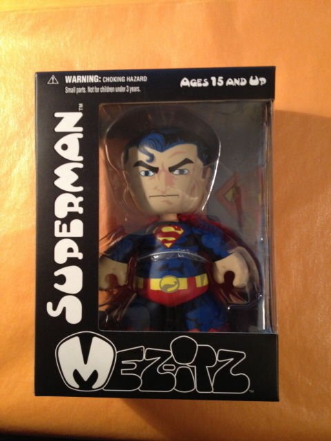 Superman Mezitz Series 2 DC Universe 6" DESIGNER VINYL TOY by Mezco Toyz