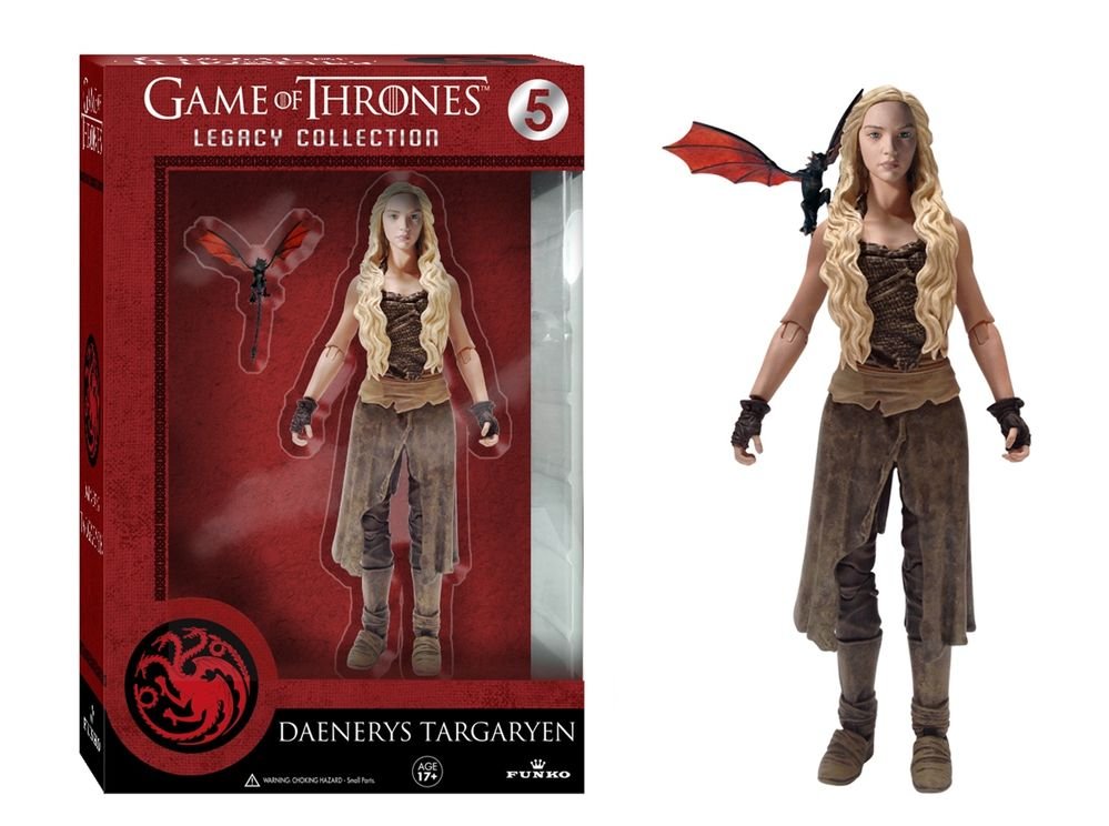 GAME OF THRONES LEGACY EDITION - DAENERYS TARGARYE ACTION FIGURE