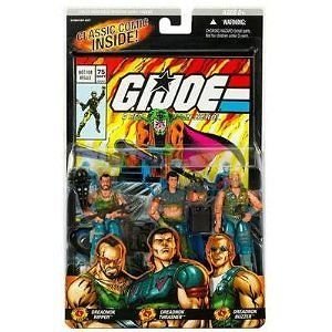 GI Joe 3 Pack # 75 Dreadnok Ripper , Thrasher , Buzzer