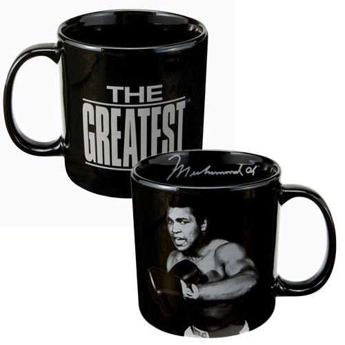 Muhammad Ali Mug, Black, 20-Ounce by Vandor