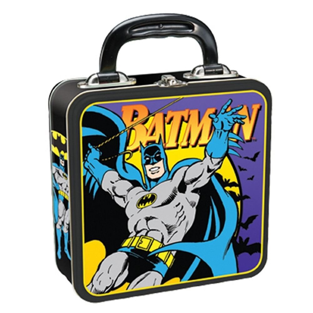 Batman Square Tin Tote, Multicolored by Vandor