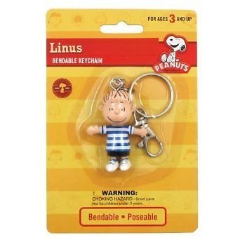 Peanuts Linus 2.5"Bendable Keychain