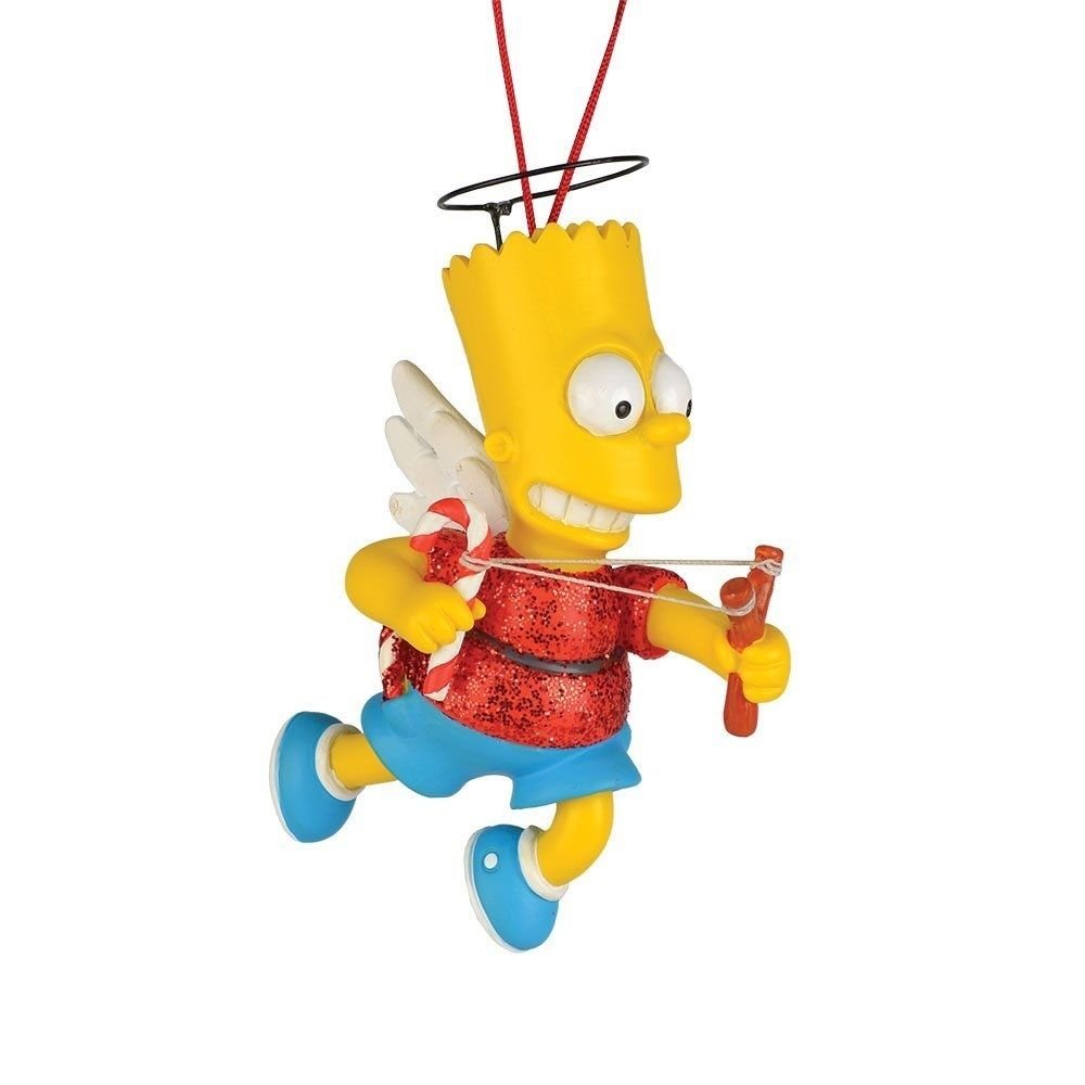 SIMPSONS-BART THE ANGEL ORNAMENT BY DEPT. 56