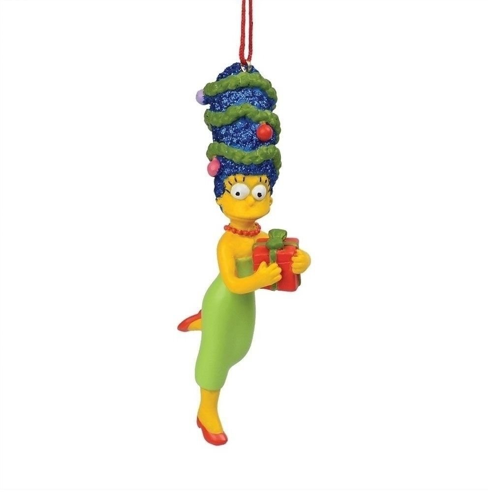 SIMPSONS-MARGE HAS GIFT ORNAMENT BY DEPT. 56