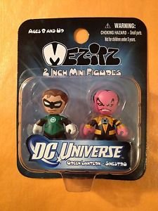 Green Lantern/Sinestro Mini Mezitz DC Universe 2 inch 2 pk DESIGNER VINYL SET
